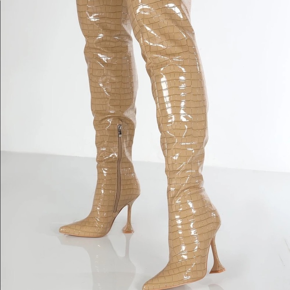 Public Desire Over the Knee Boot